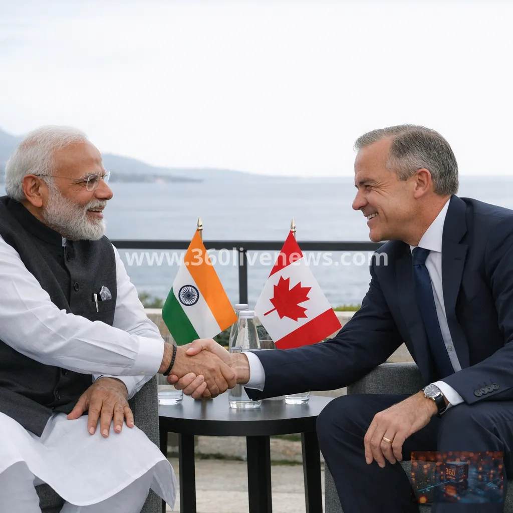 Modi and Carney advance India-Canada reset at G7 meeting in France