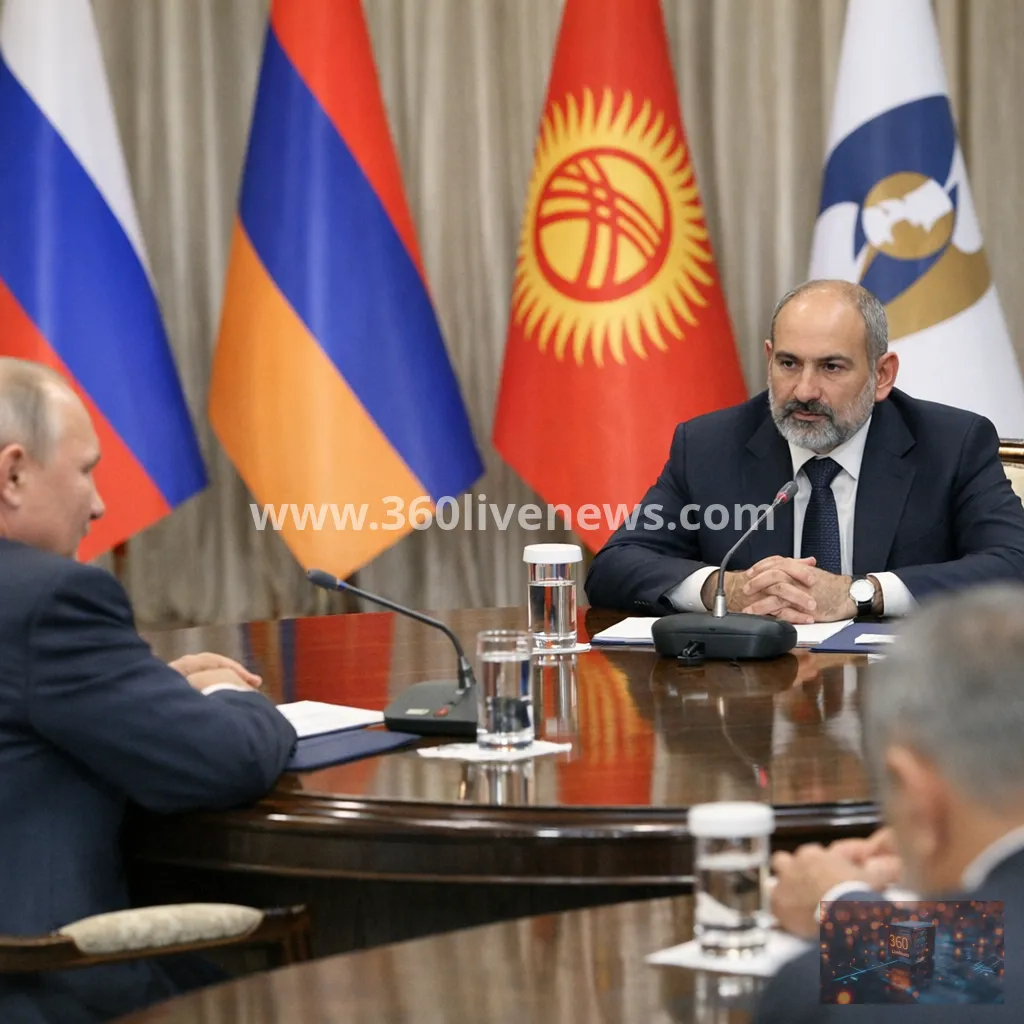 Putin warns Armenia over EU accession path and trade ties at Kyrgyzstan summit