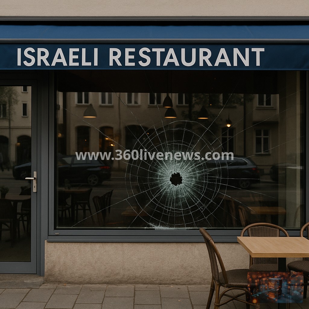 Israeli restaurant in Munich targeted in suspected antisemitic attack amid rising tensions in Europe