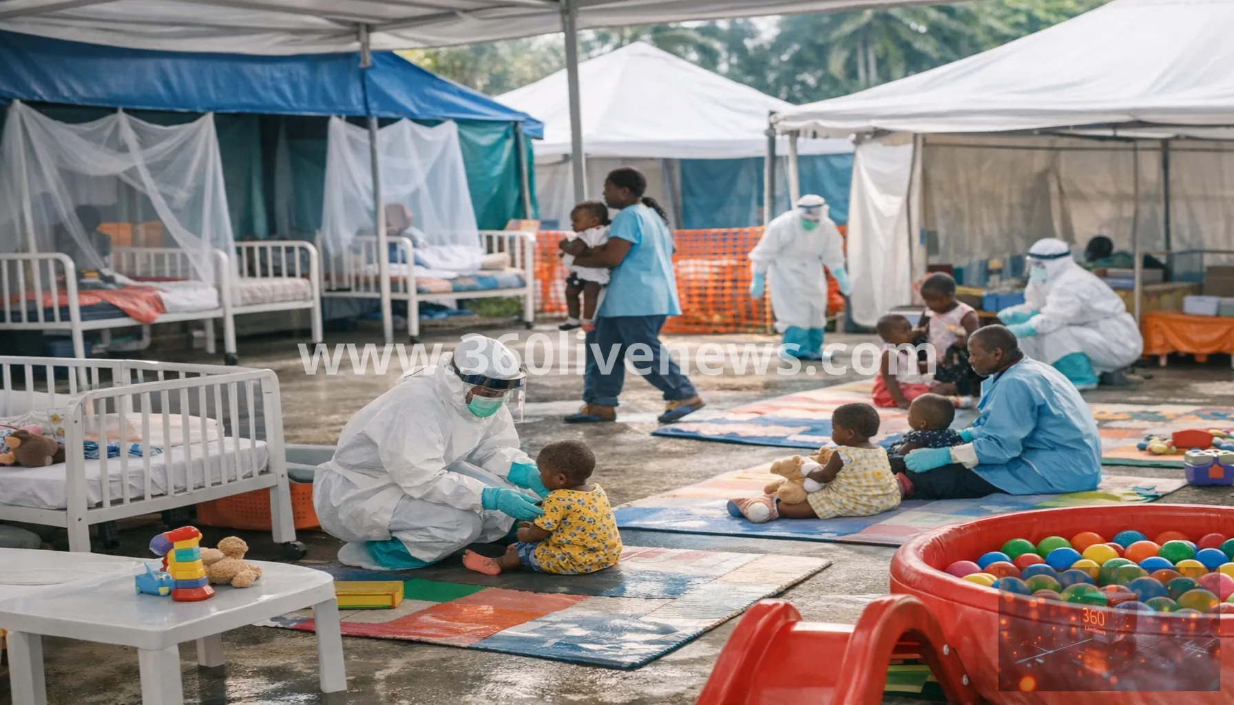 DR Congo Ebola outbreak intensifies as first nursery opens for affected children