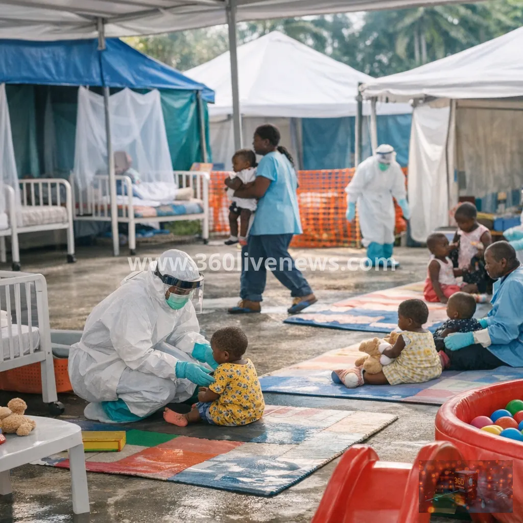 DR Congo Ebola outbreak intensifies as first nursery opens for affected children