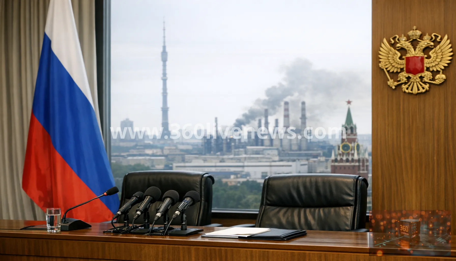 Russia says Ukrainian drone attack kills two in Moscow region and damages oil refinery facility