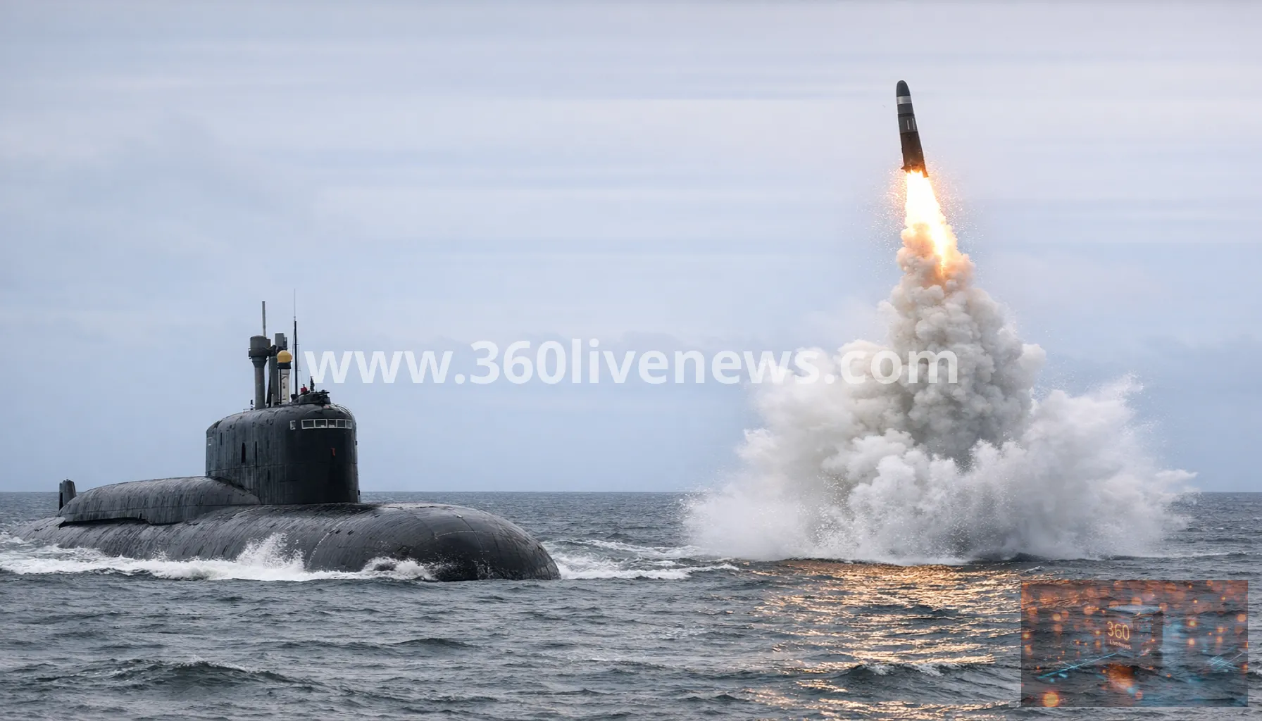 Russia tests submarine-launched Bulava missile amid tensions with Europe