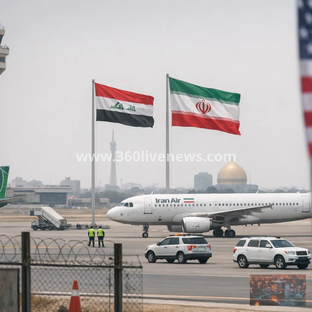 Iraqi airports halt Iranian flights as US sanctions pressure widens