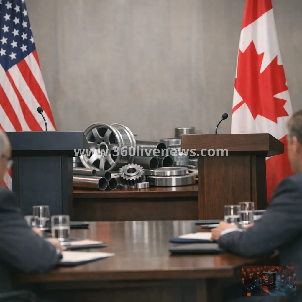 US and Canada tariff dispute escalates as new 50% duties are announced