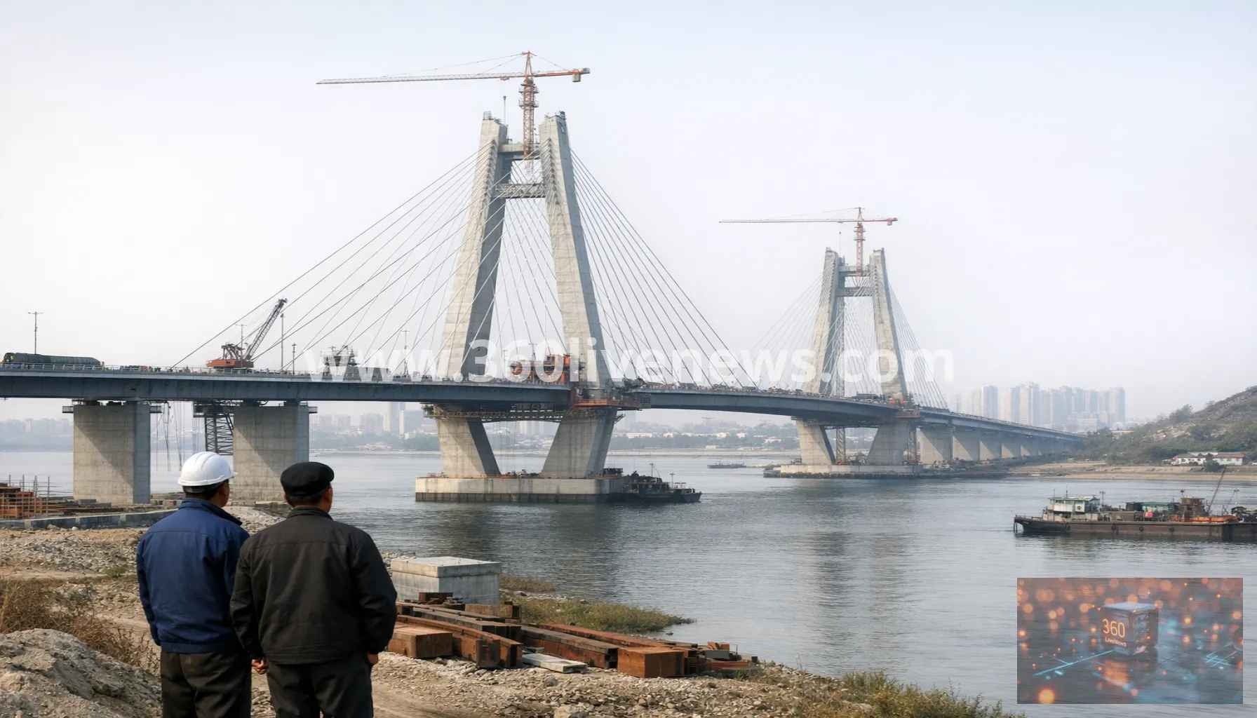 North Korea nears completion of Yalu River bridge after more than 12 years of delay