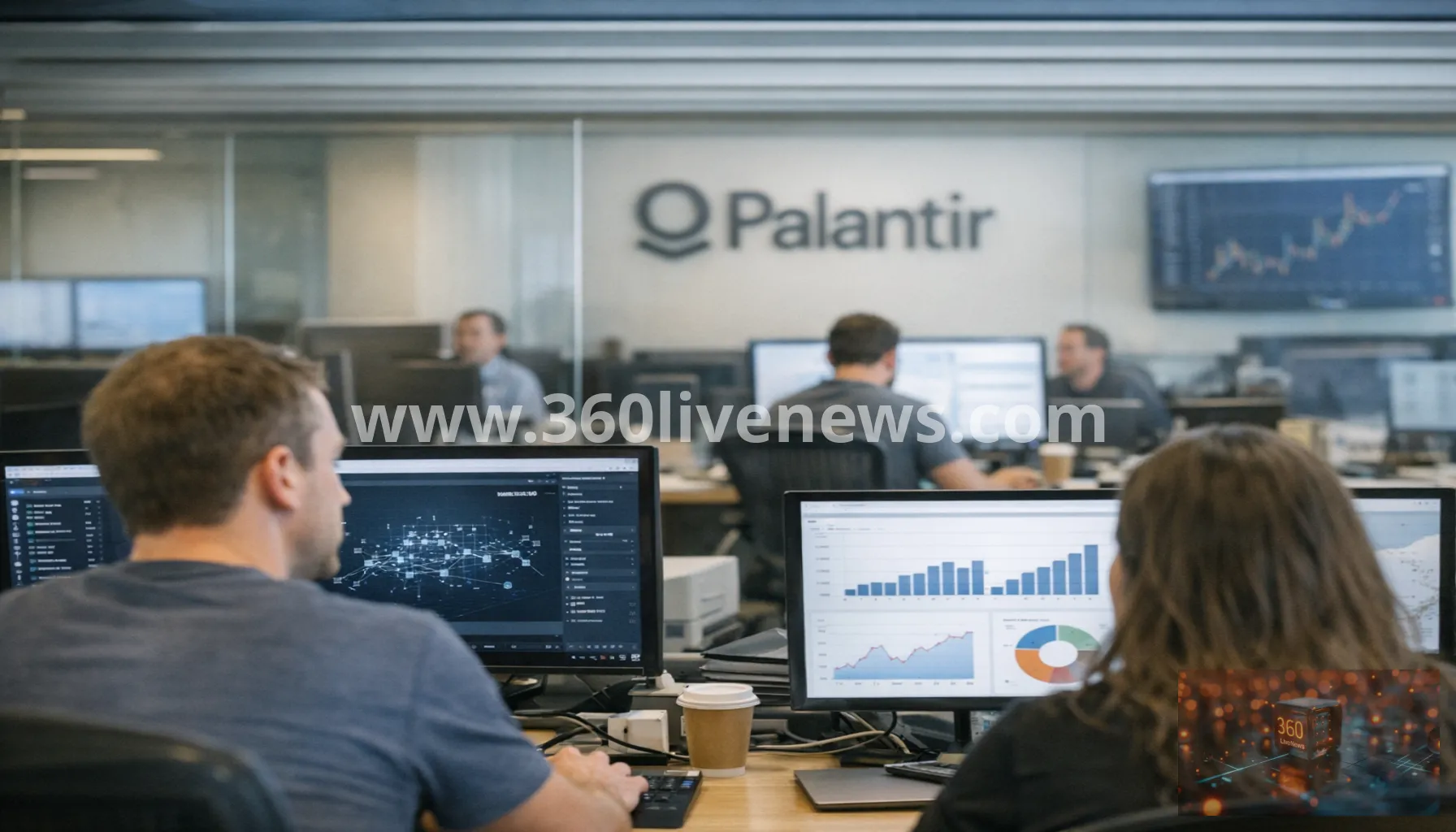 Palantir raises annual forecast after second-quarter revenue jumps 93%