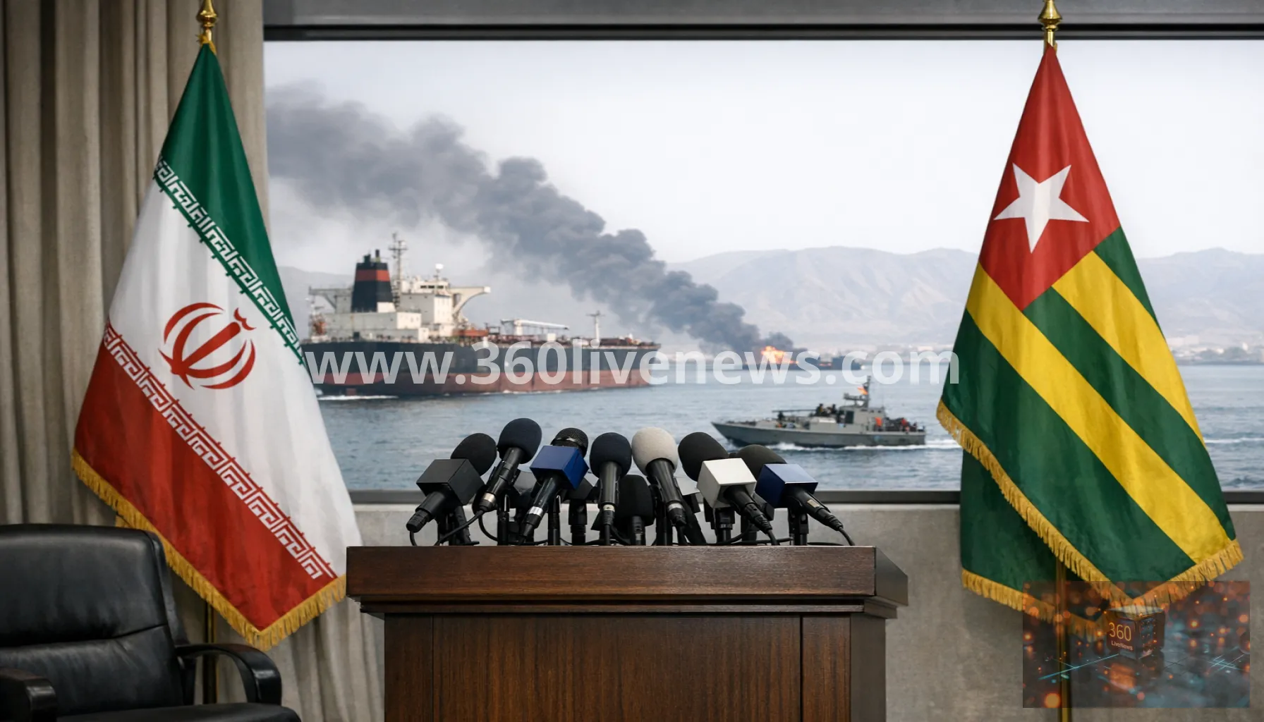 Iran says it struck tanker in the Strait of Hormuz as UK agency reports separate ship fire