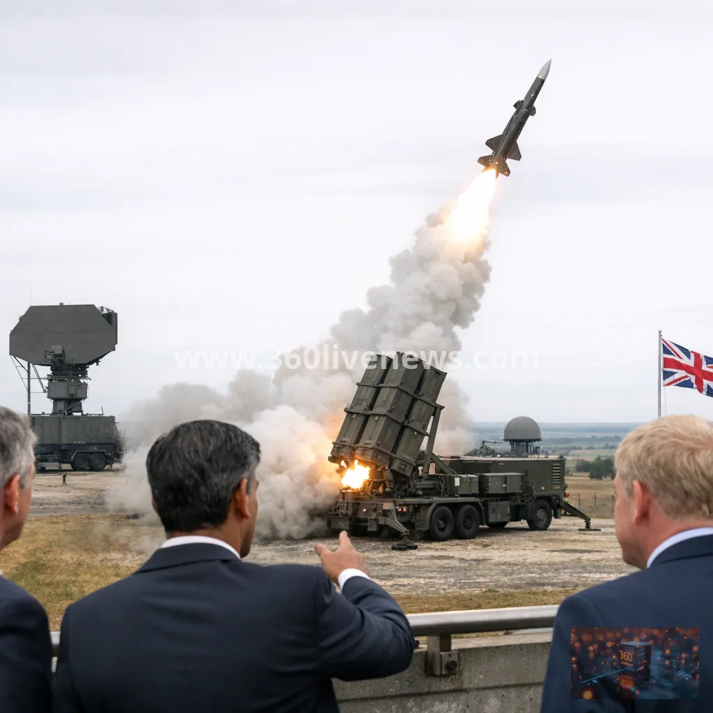 Conservatives pledge £10bn Britannia Shield air defence system