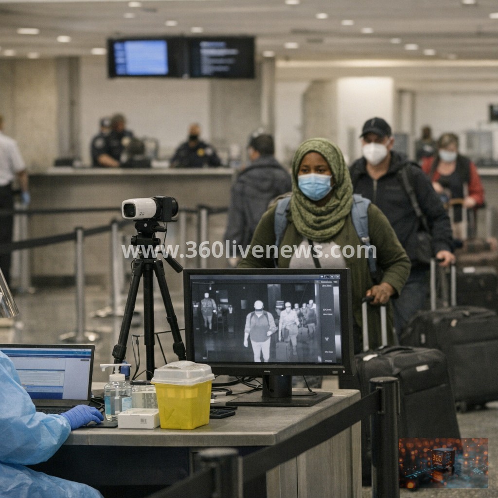 U.S. imposes entry restrictions amid Ebola outbreak, directs some flights to Dulles