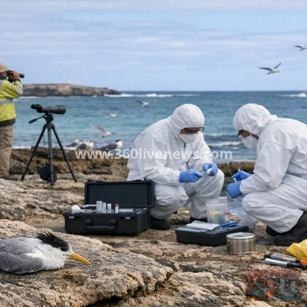H5 bird flu detected in Australian seabird for first time, with surveillance stepped up