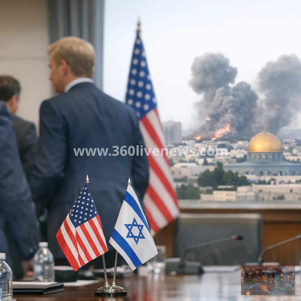 Israel resumes Gaza strikes after Kushner leaves ceasefire talks