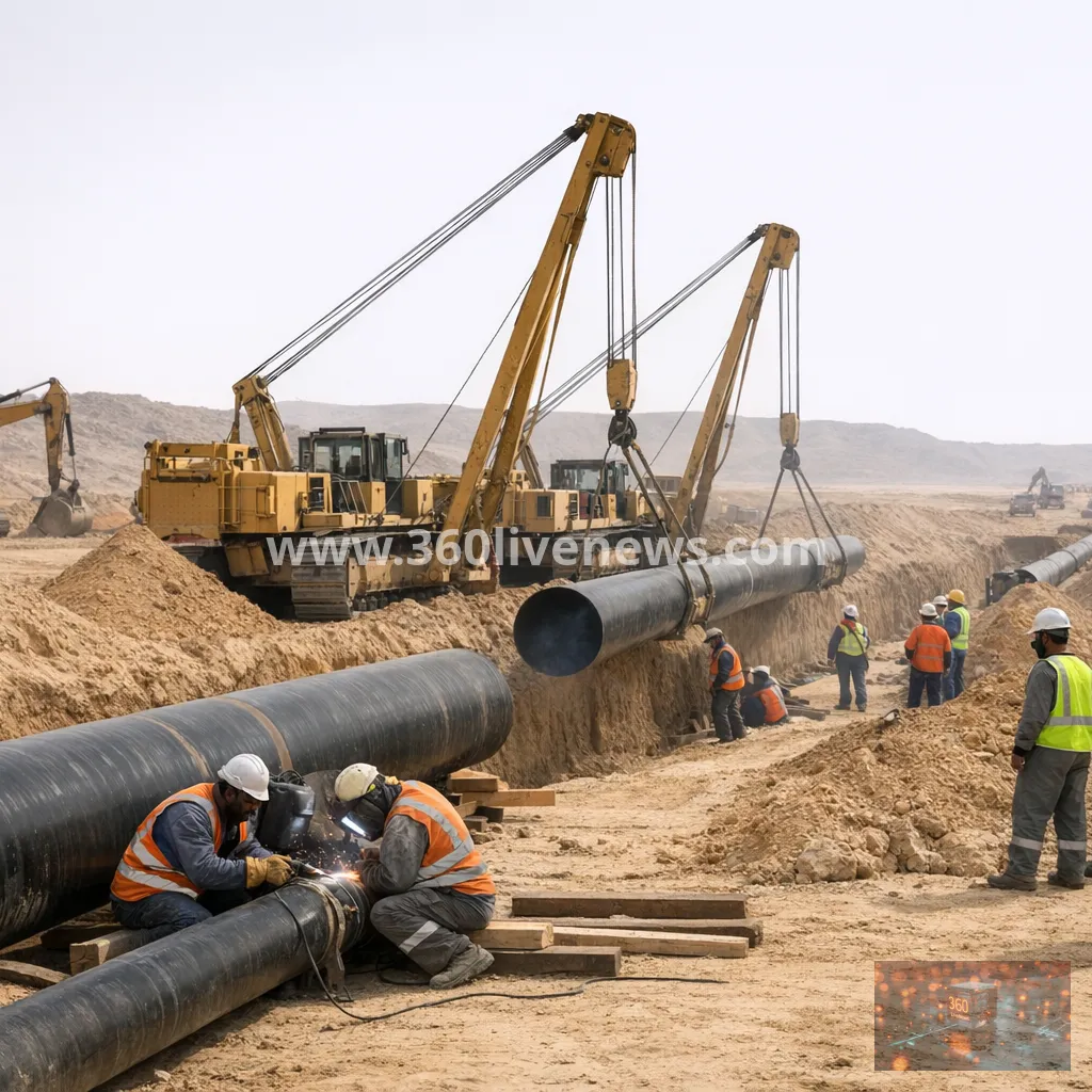 Trans-Saharan Gas Pipeline restarts in Algeria after years of delays