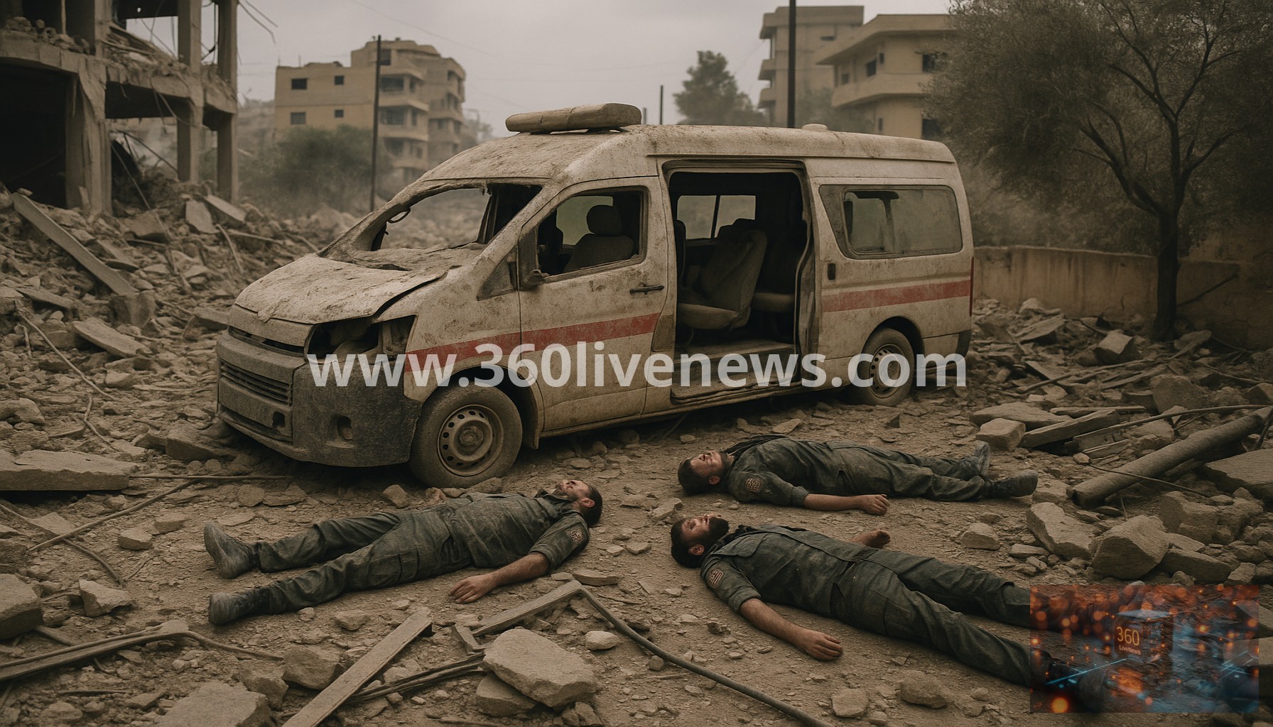 Israeli Strikes Kill Three Paramedics in Southern Lebanon Amid Escalating Conflict