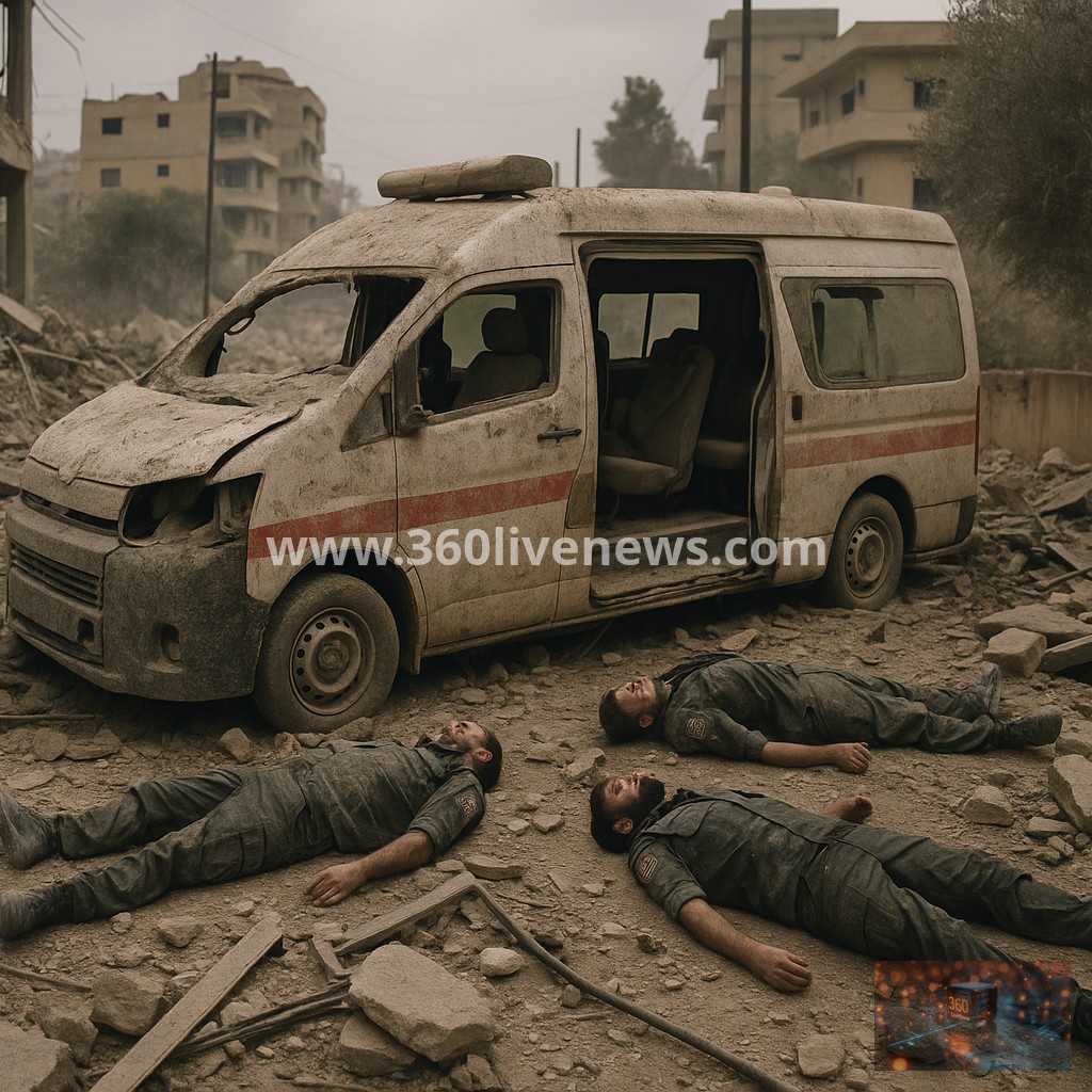 Israeli Strikes Kill Three Paramedics in Southern Lebanon Amid Escalating Conflict