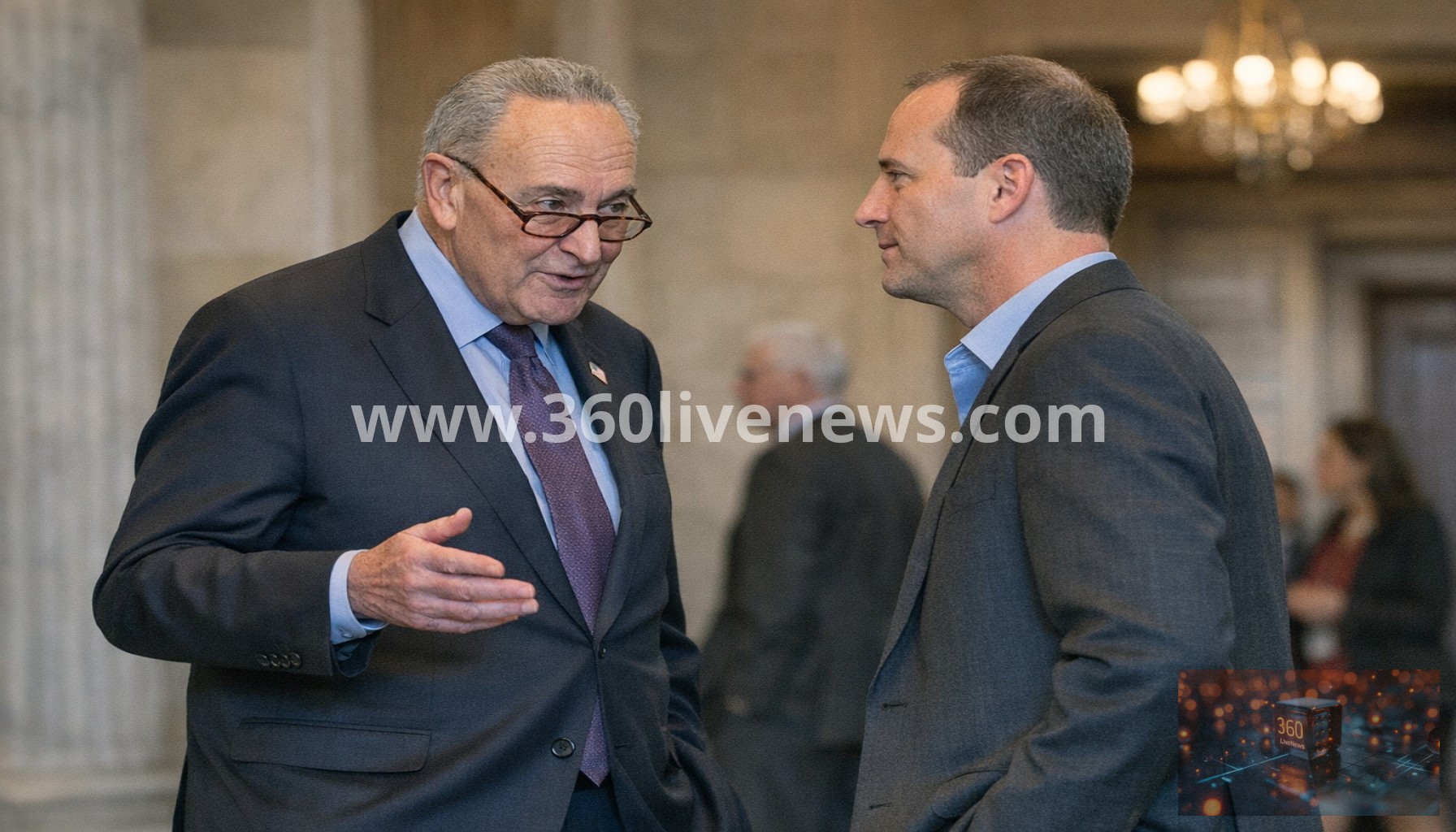 Schumer and Platner Discuss After Mills Ends Campaign in Maine Senate Race