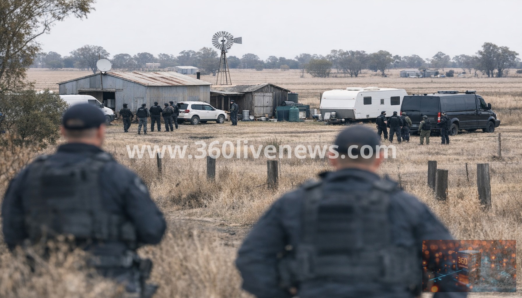 Queensland man charged after anti-terrorism police raid Bowenville property