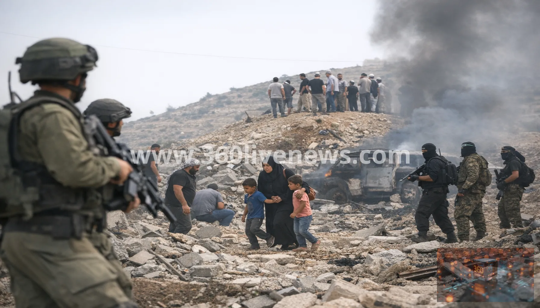 UN probe says Palestinians are trapped between Israeli forces, settlers and Hamas
