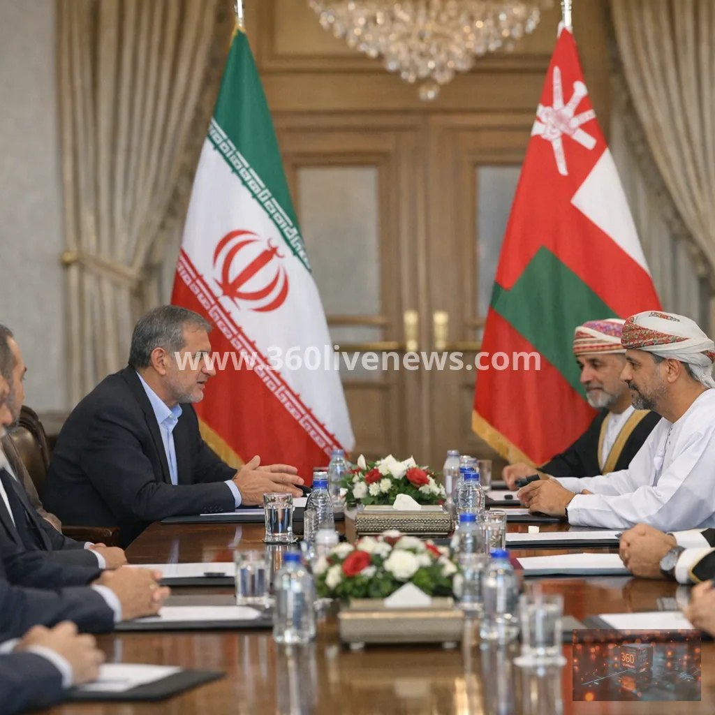 Iran and Oman discuss temporary Hormuz shipping corridor as talks continue in Tehran