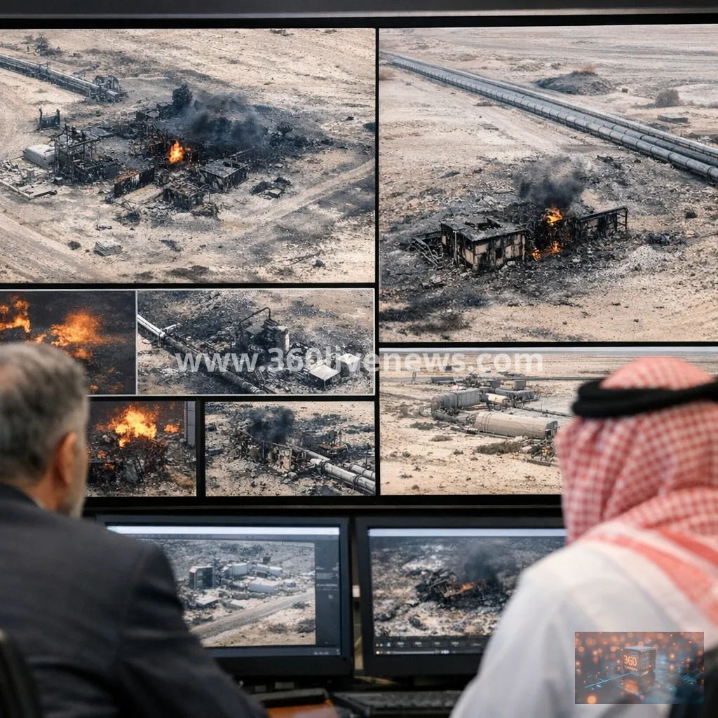 Saudi East-West pipeline damage could take weeks to repair after strike, satellite images show