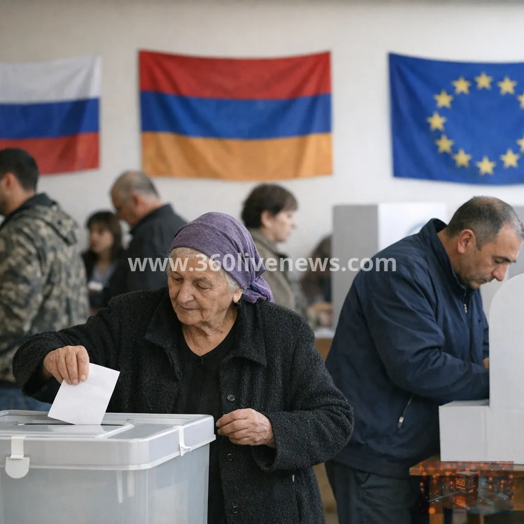 Armenia votes in election that could shape shift between Russia and Europe