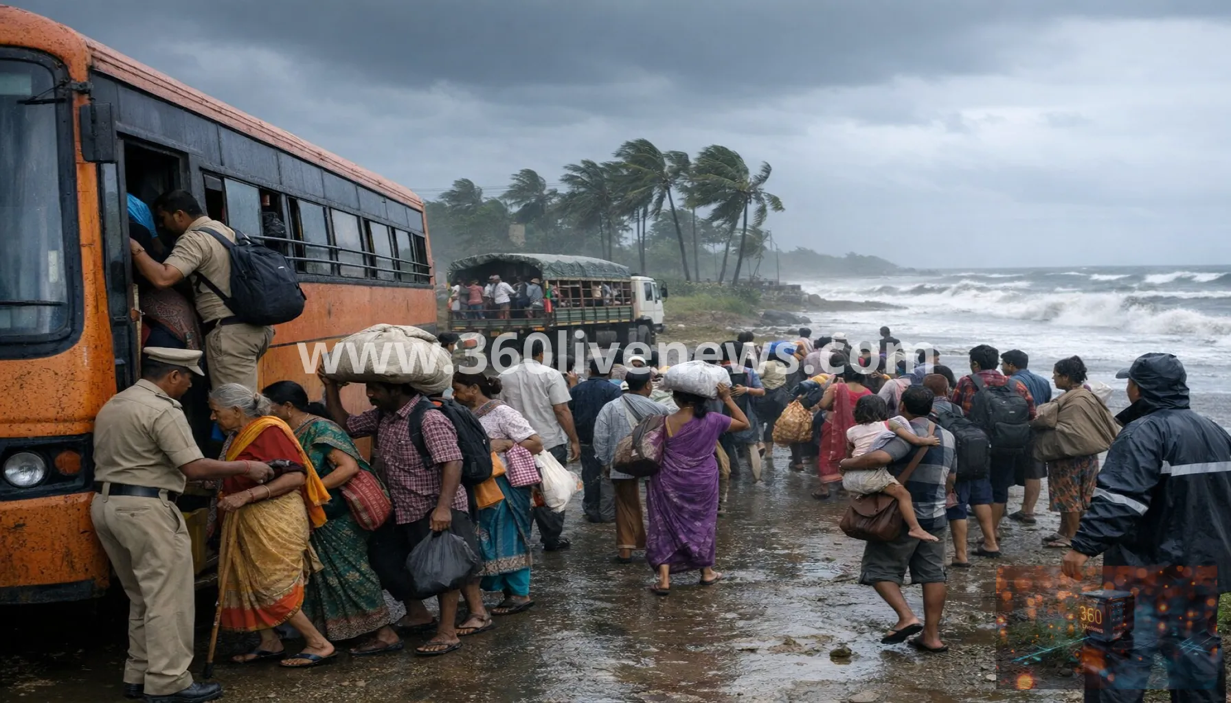 India evacuates tens of thousands as Cyclone Arnab nears landfall