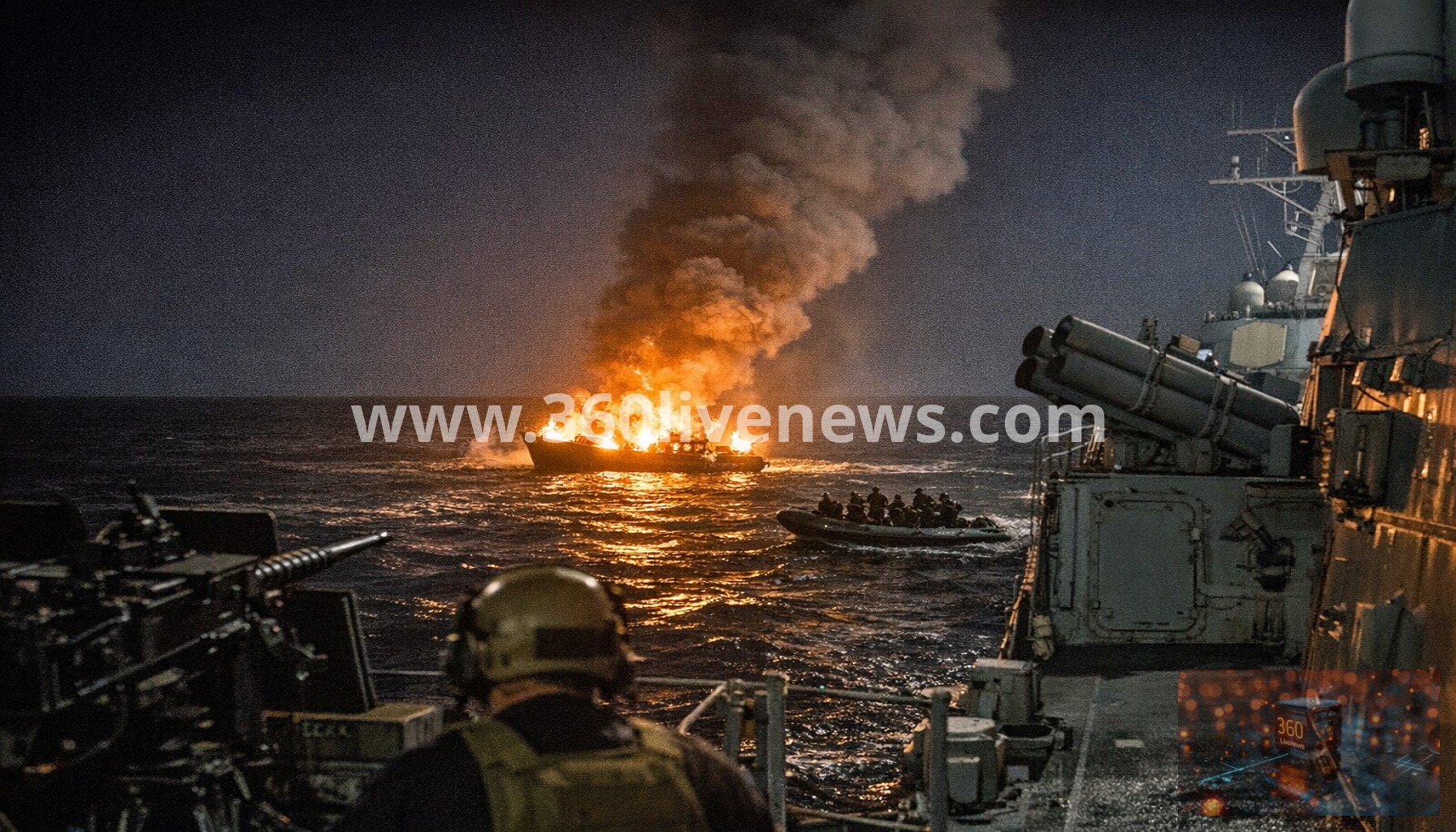 U.S. military strikes boat in eastern Pacific, killing 3