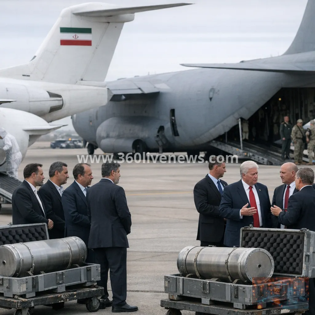 Trump says Iran deal is scheduled for Sunday as uranium handover plan is discussed