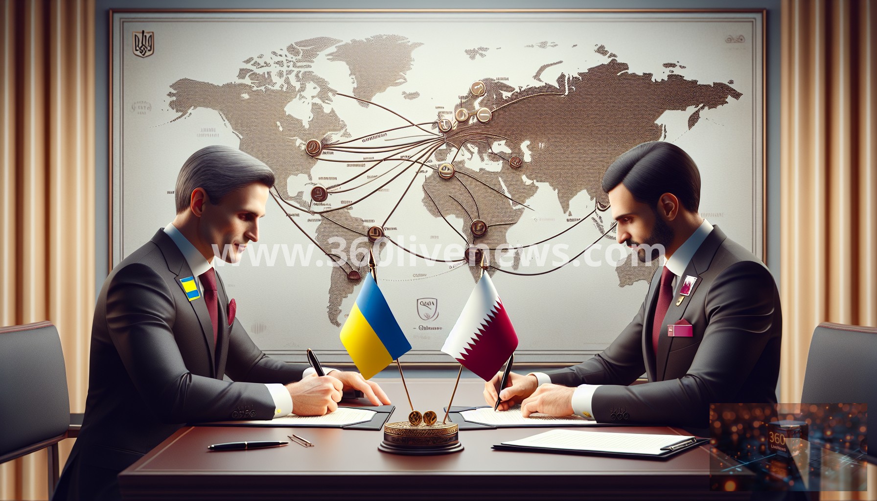Ukraine Signs 10-Year Defence Agreement with Qatar to Strengthen Military Partnerships Amid Rising Geopolitical Tensions
