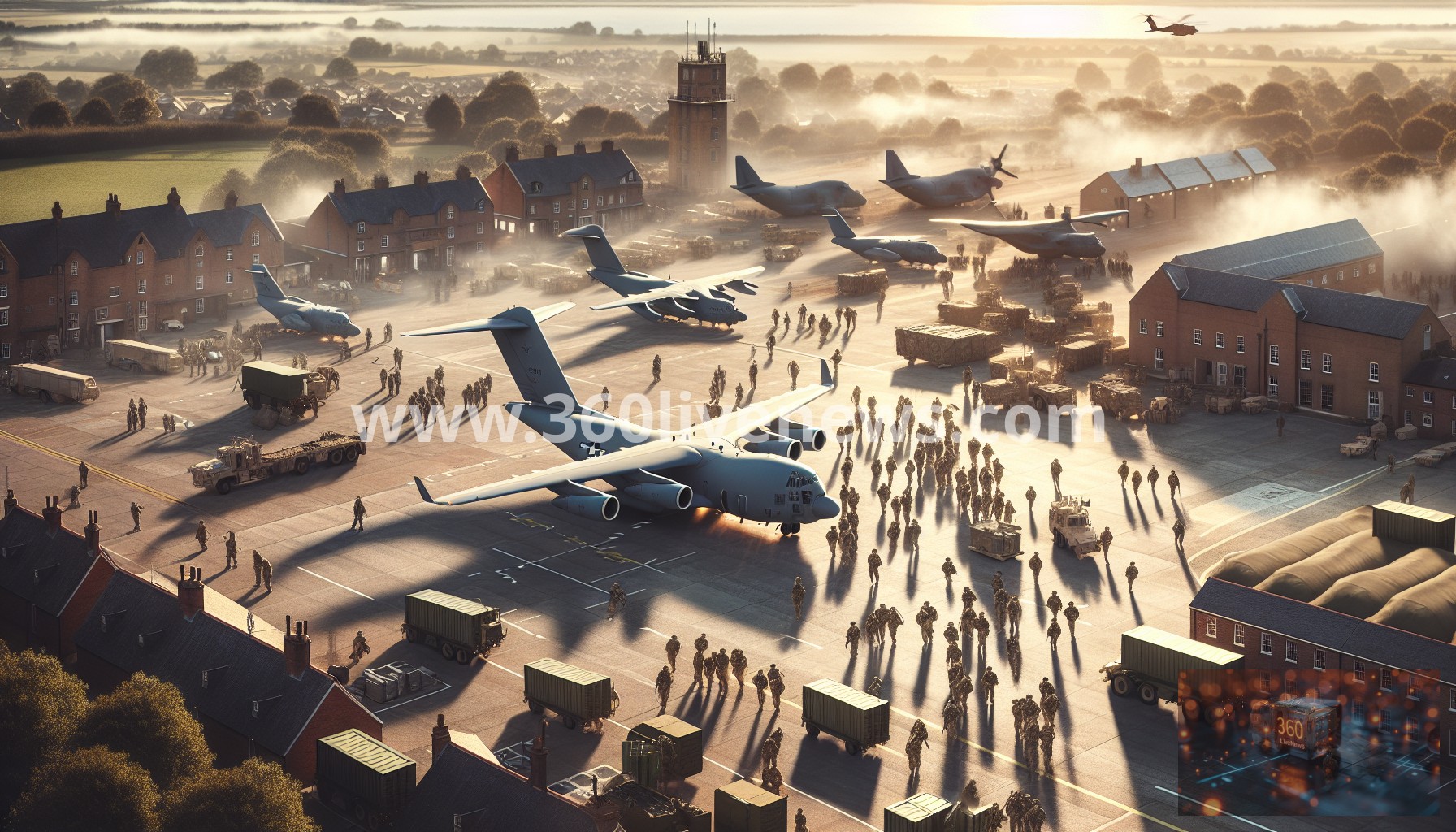 US Military Presence Increases at RAF Fairford Amid Rising Tensions with Iran