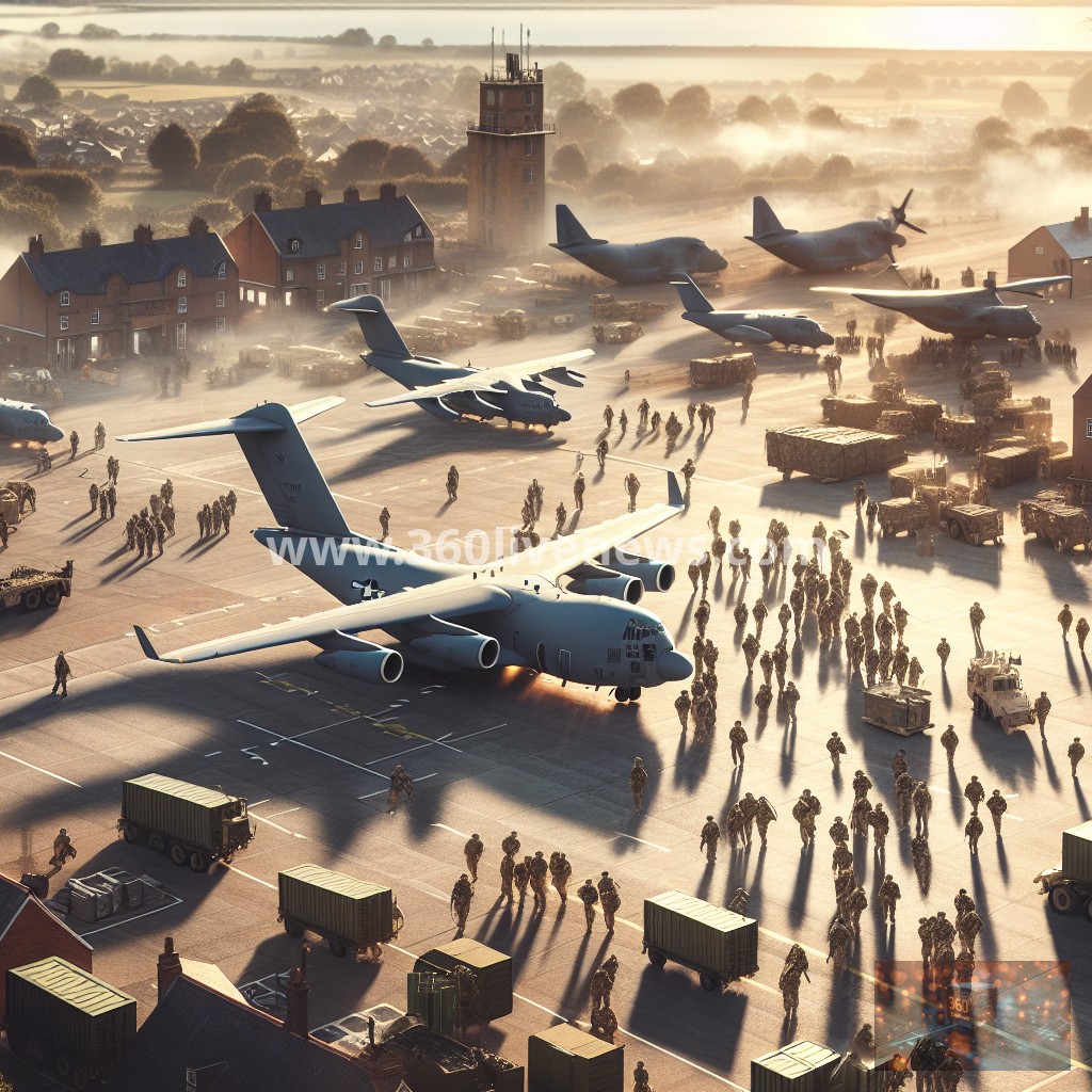 US Military Presence Increases at RAF Fairford Amid Rising Tensions with Iran