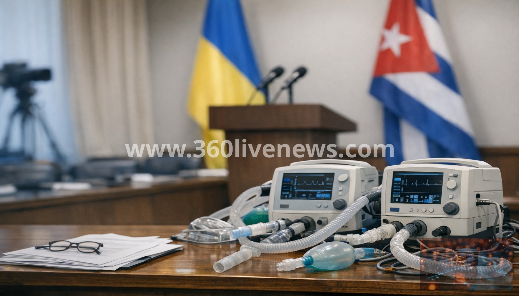 UK Volunteer Accuses MP of Diverting Ventilator Donation from Ukraine to Cuba