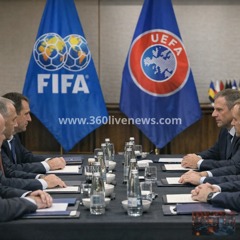 FIFA Accuses UEFA of Misinformation Campaign in Dispute Over Infantino's Fourth-Term Bid