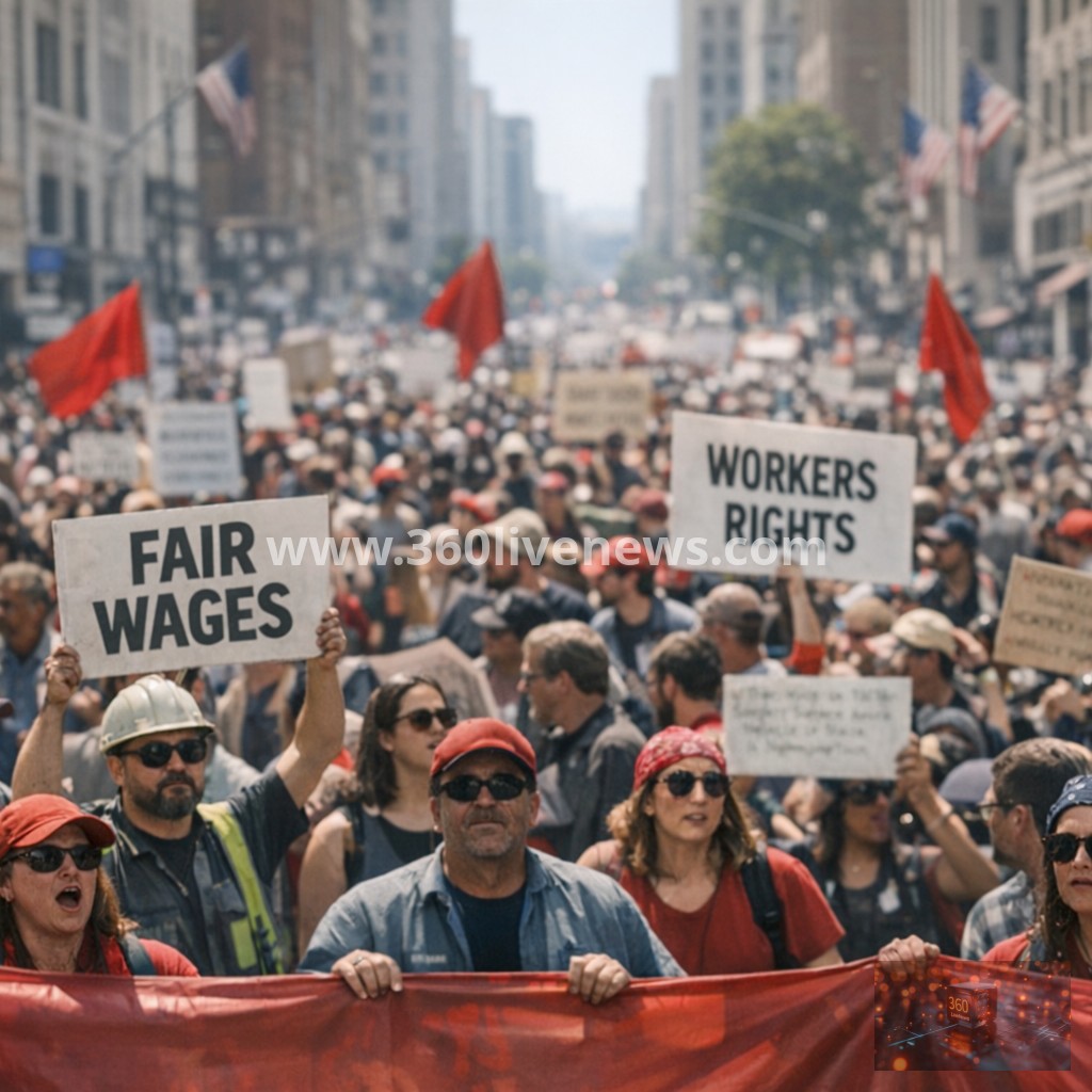 Nationwide May Day Worker Protests Demand Better Protections in US