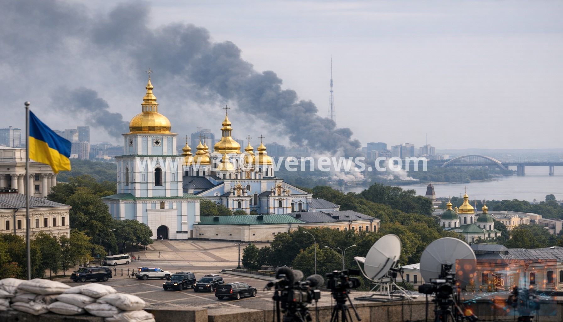 Russia threatens fresh systematic strikes on Kyiv and urges foreign nationals to leave