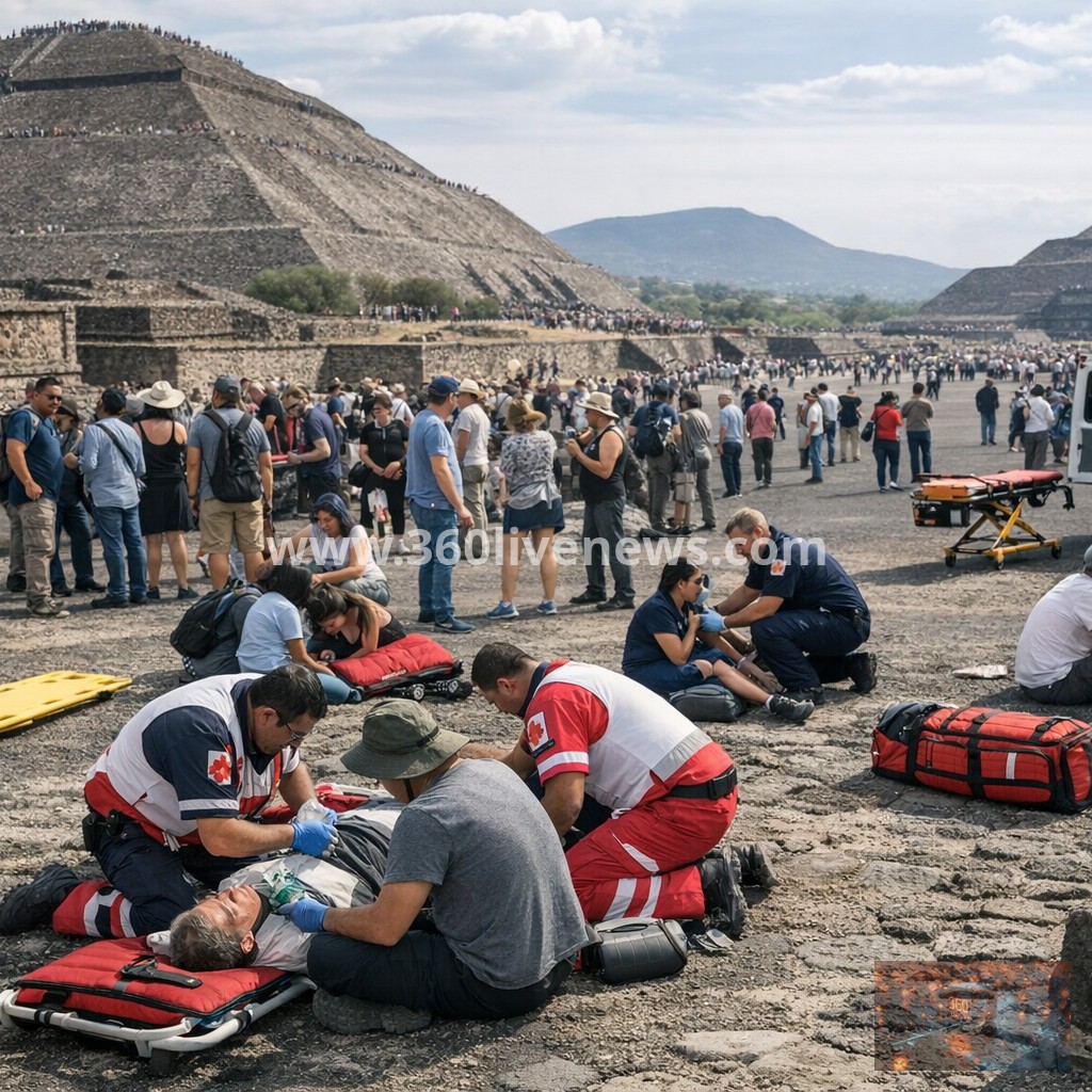 Shooting at Teotihuacán Pyramids in Mexico Leaves One Dead, Several Injured