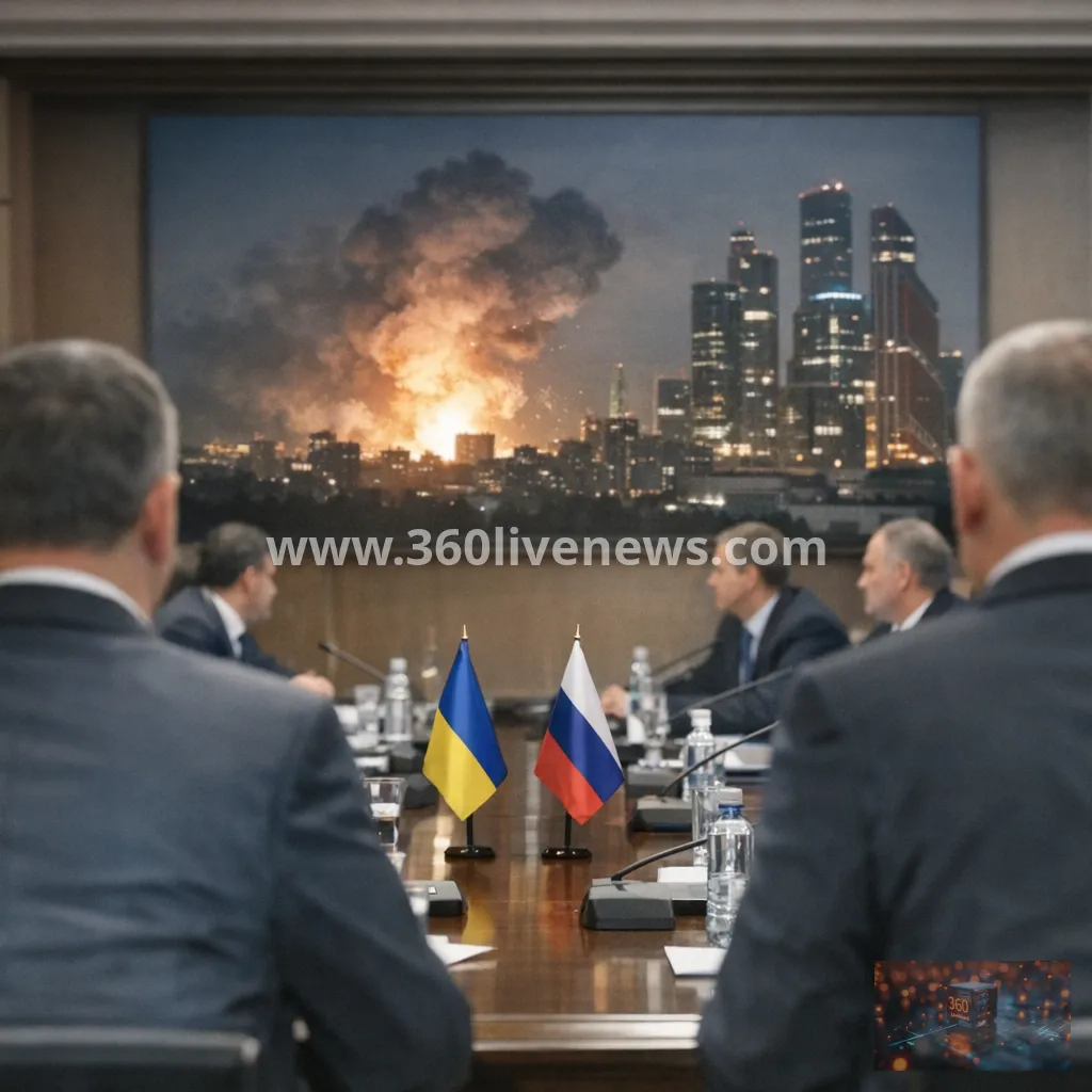 Ukraine launches one of the largest drone attacks on Moscow region, killing one man