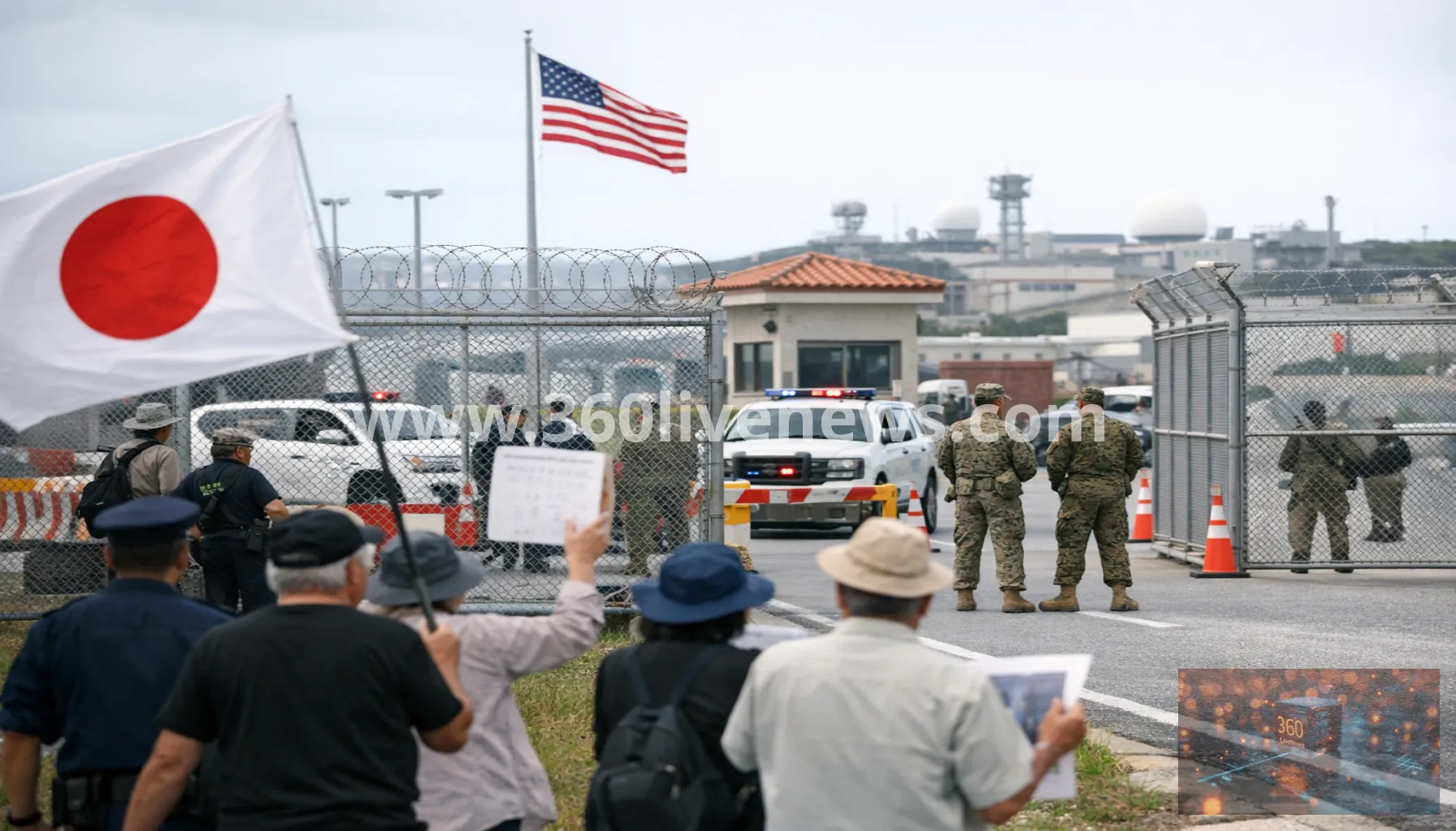 US Marine arrest in Okinawa killing sparks protests as Japan presses Washington