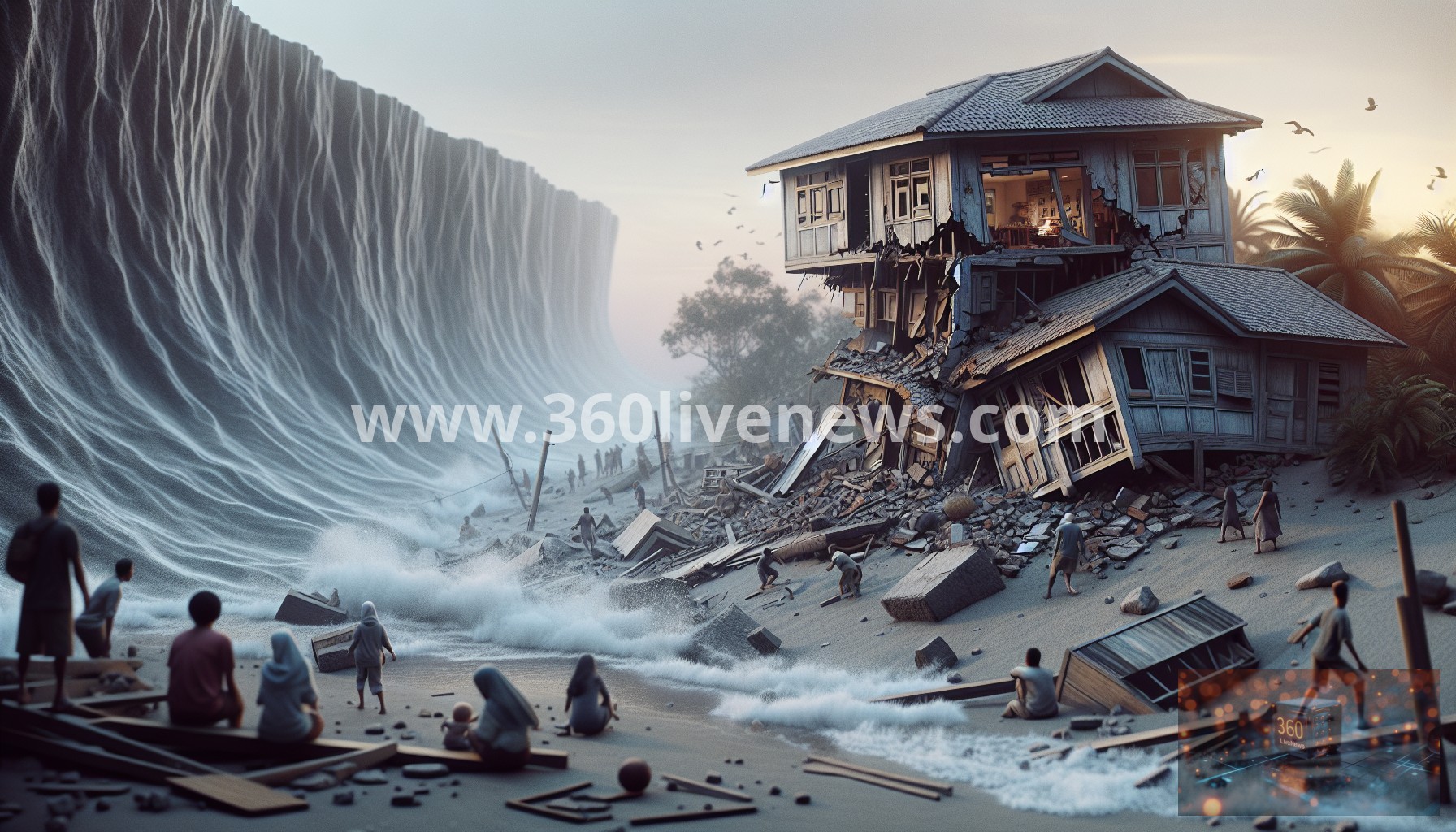 Magnitude 7.4 earthquake strikes Northern Molucca Sea region of Indonesia, tsunami alerts issued for nearby coasts