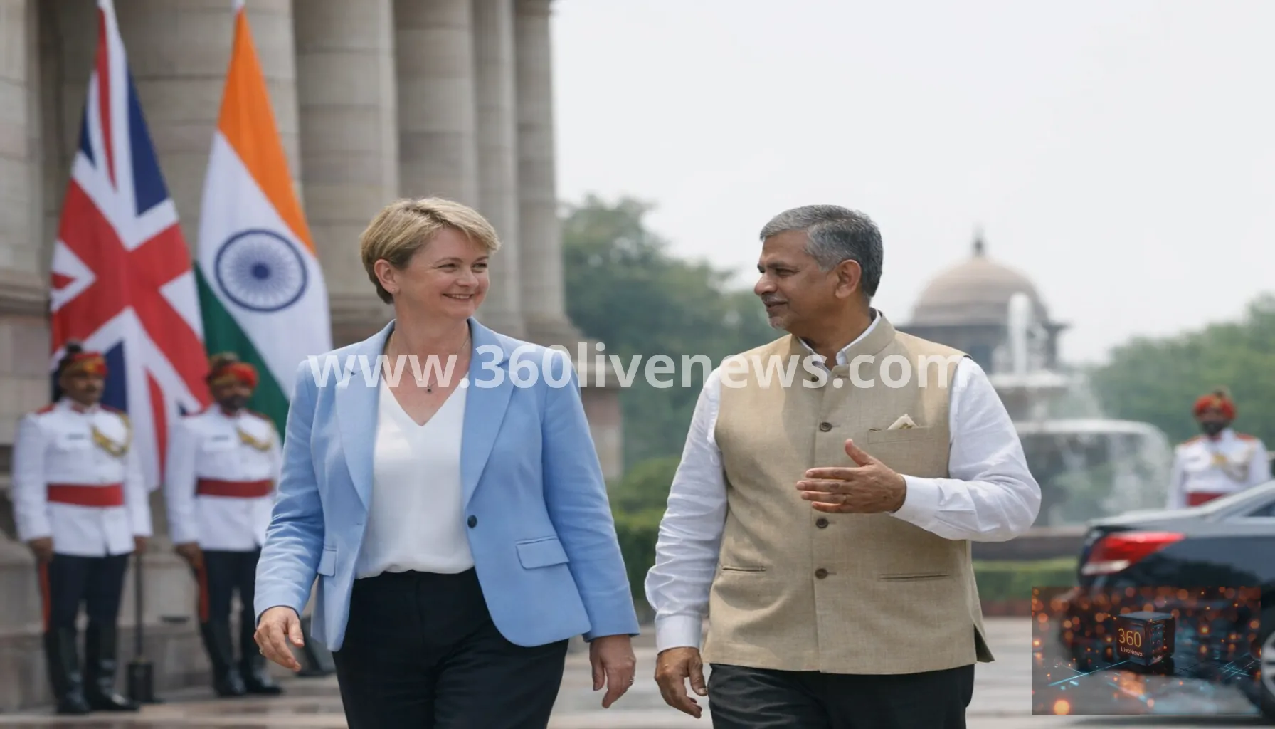 UK foreign secretary begins first official India visit for trade and security talks