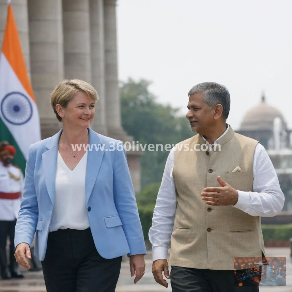 UK foreign secretary begins first official India visit for trade and security talks