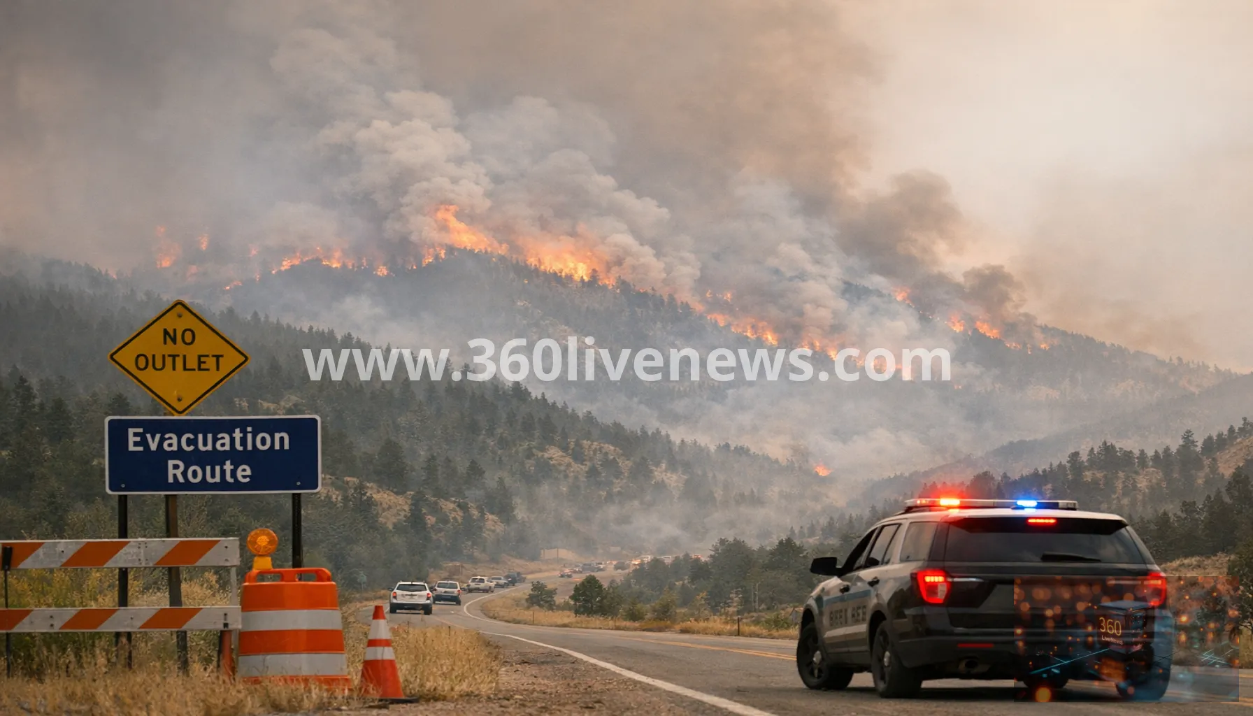 Aspen Acres Fire spreads across southern Colorado as evacuations widen