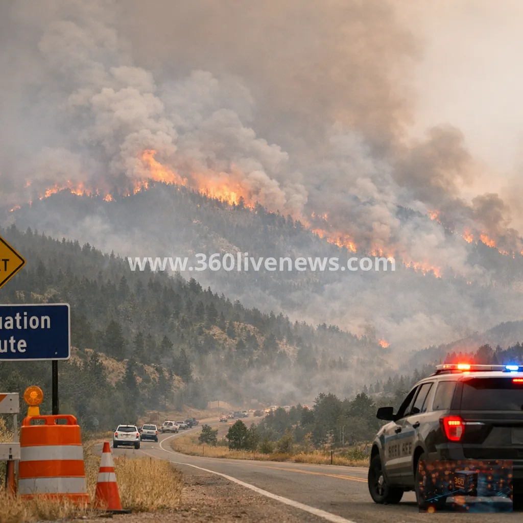 Aspen Acres Fire spreads across southern Colorado as evacuations widen