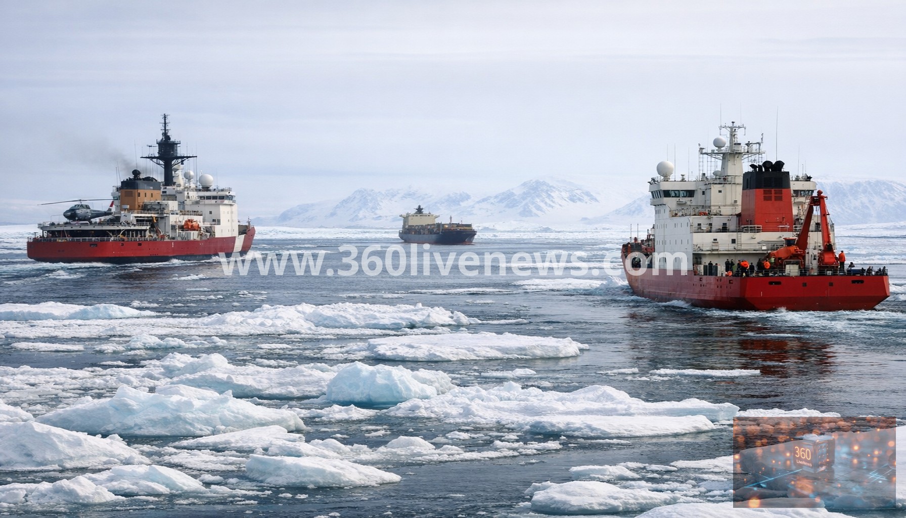 Arctic warming adds pressure to US-China rivalry