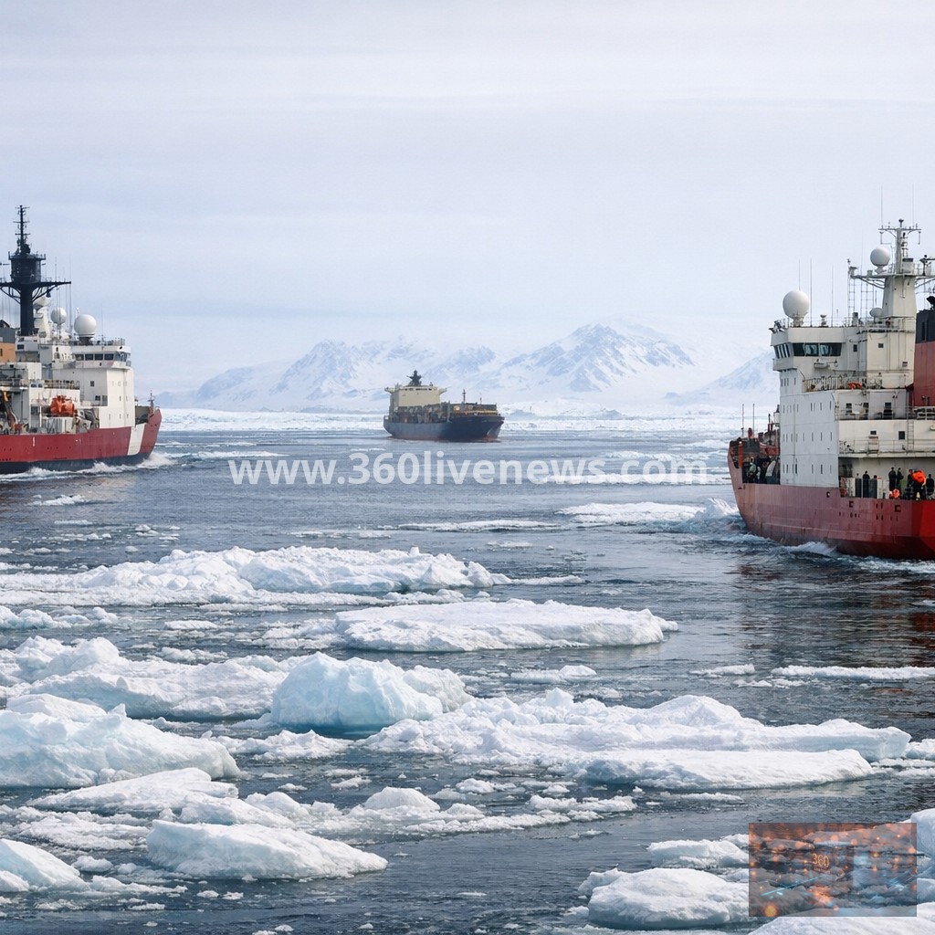Arctic warming adds pressure to US-China rivalry