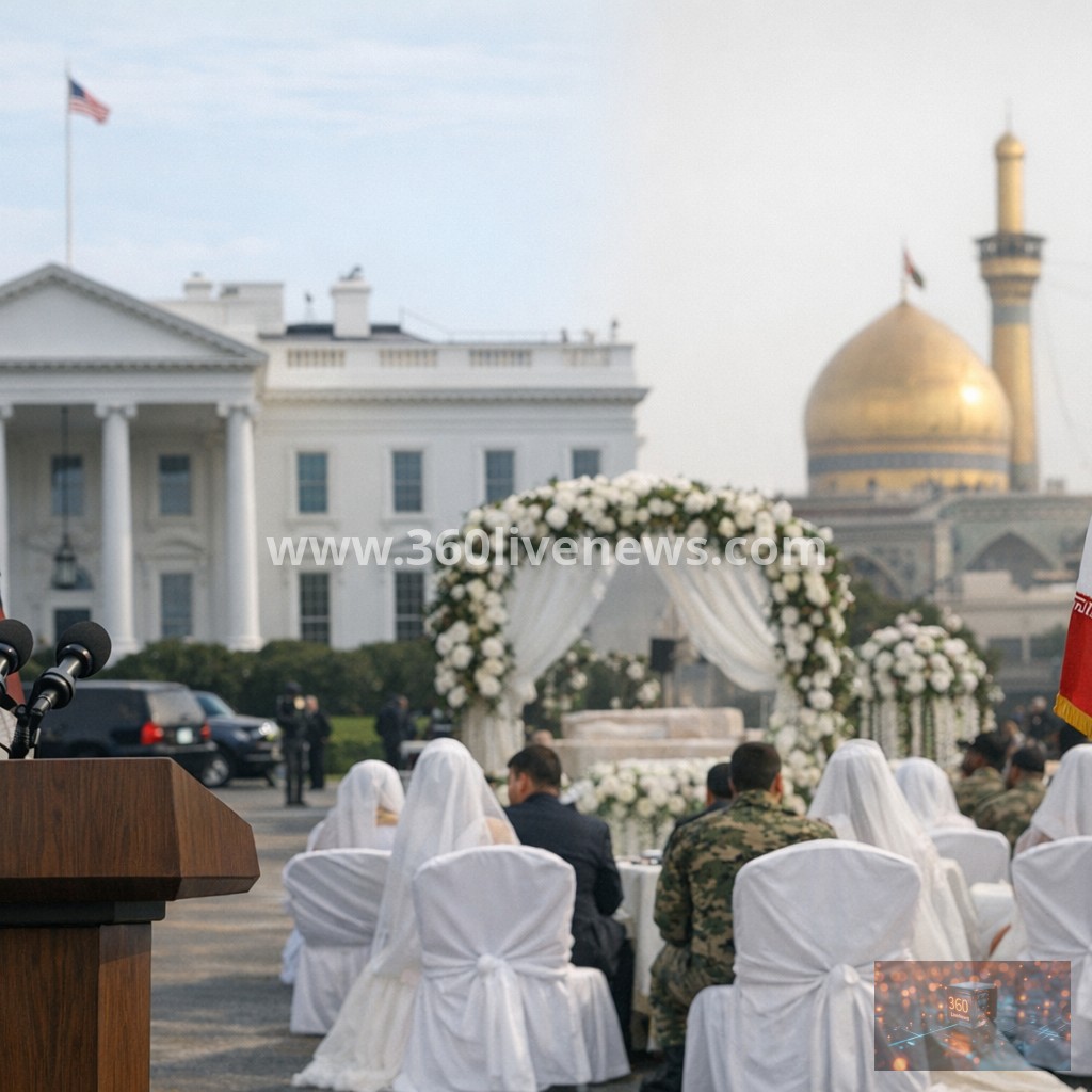 US and Iran trade threats as Tehran stages mass weddings for war-ready couples