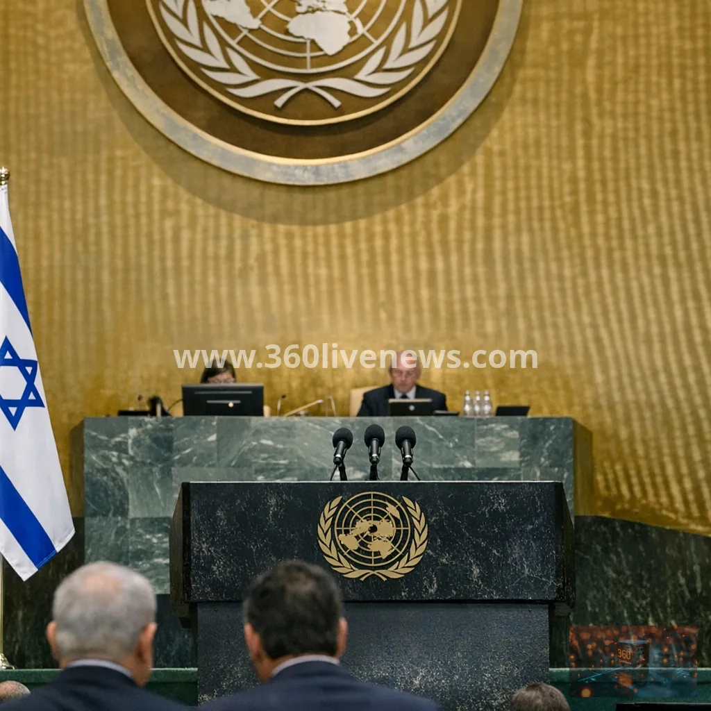Netanyahu takes UN stage with Israel's election politics in focus
