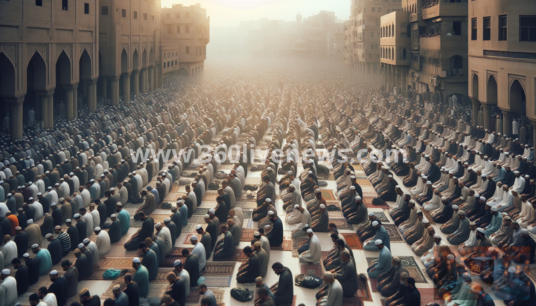Thousands Attend Friday Prayers in Tehran Amid Ongoing US-Israeli Conflict with Iran