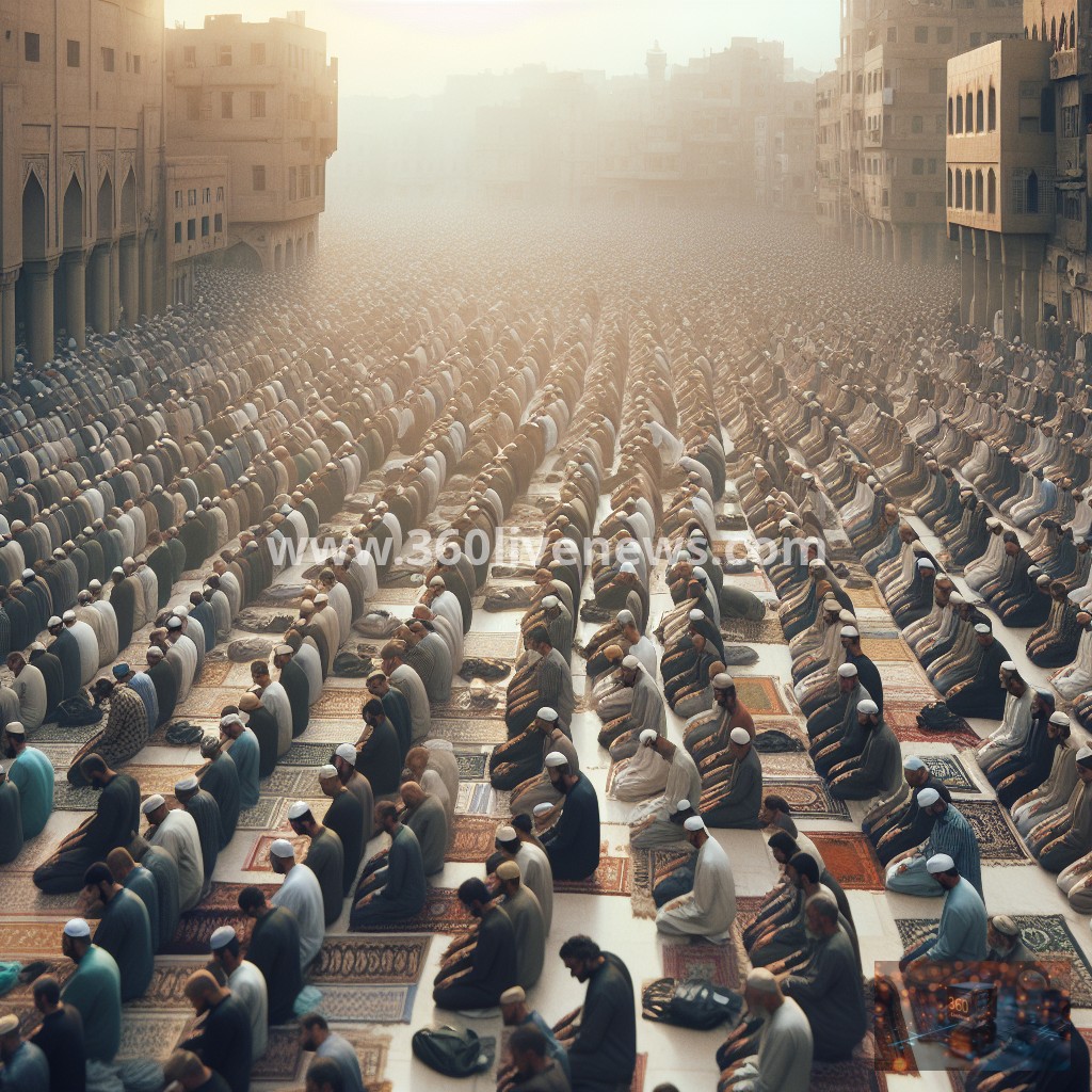 Thousands Attend Friday Prayers in Tehran Amid Ongoing US-Israeli Conflict with Iran