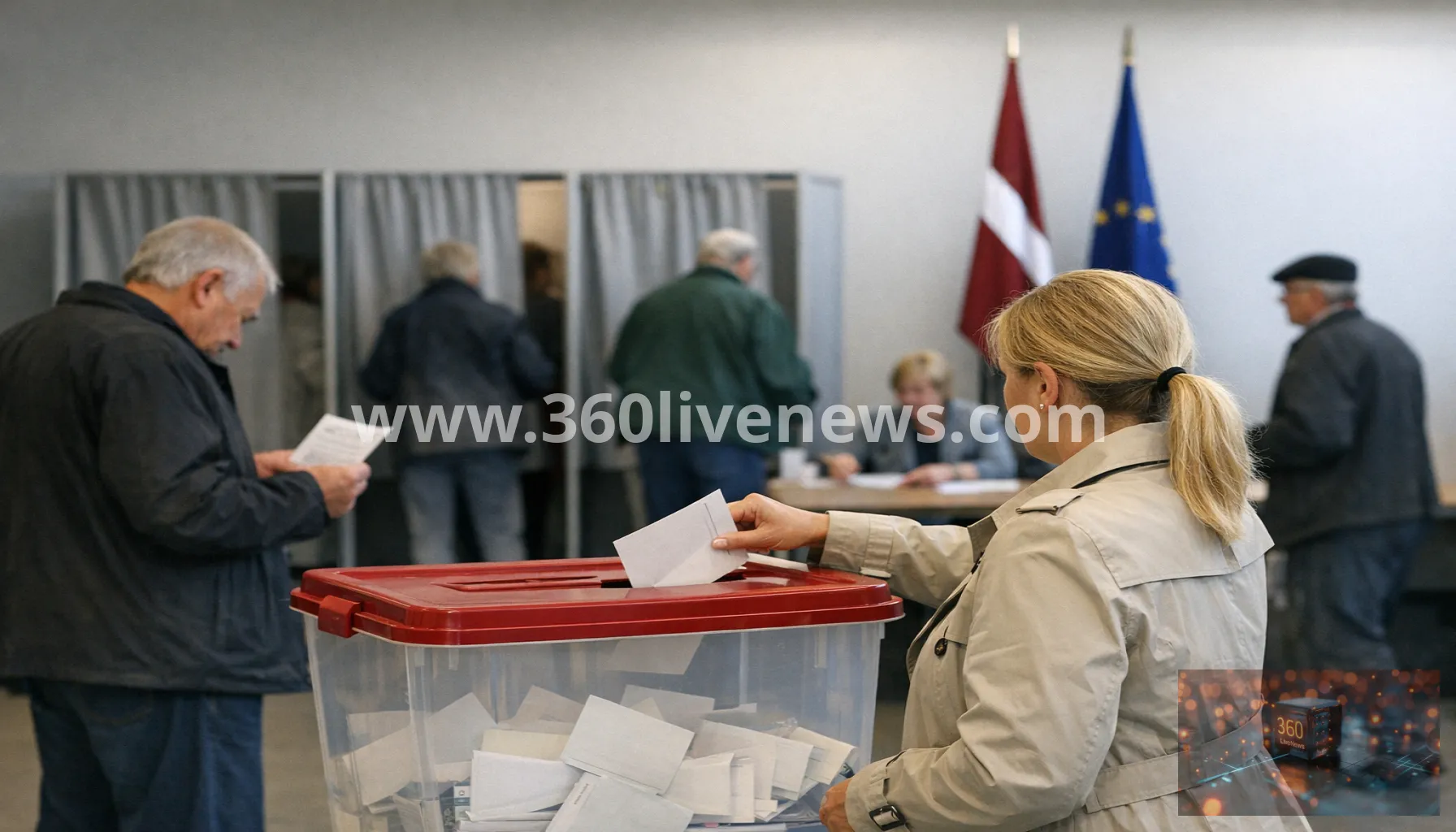Latvia votes amid drone incursions and coalition uncertainty